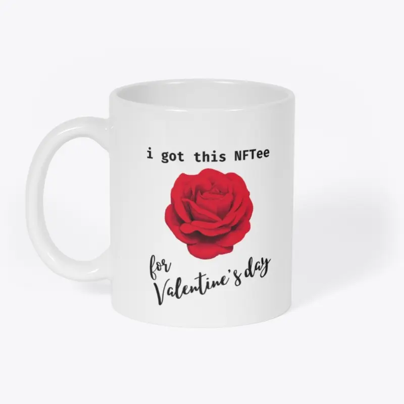 Got this Rose NFtee for Valentine's Day