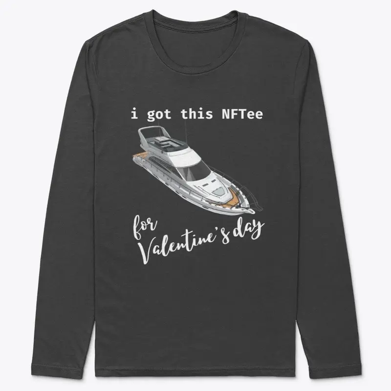 Got this Yacht NFtee for Valentine's Day