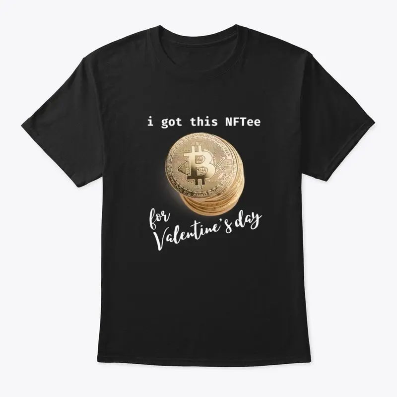 Got this Crypto NFtee for Valentines Day