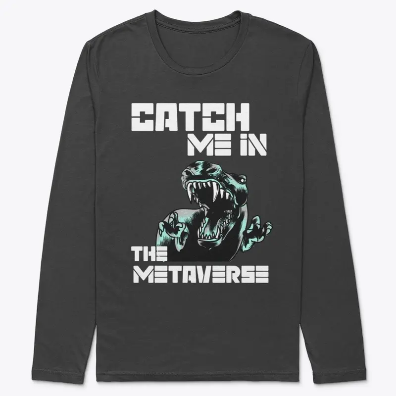 T-Rex  Catch Me In the Metaverse NF-Tee