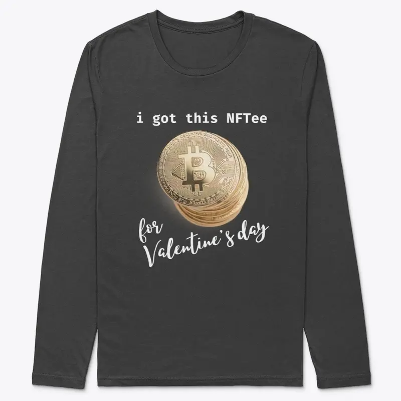 Got this Crypto NFtee for Valentines Day